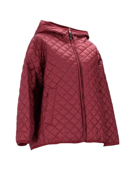 Max Mara Red Imbottito Corto