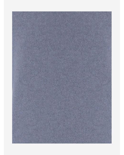Tagliatore Blue Long-Sleeved Sweater for men