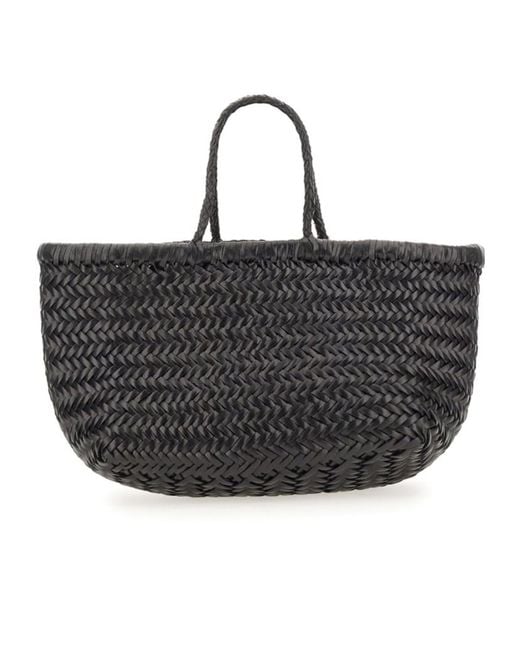 Dragon Diffusion Black Triple Jump Small Tote Bag