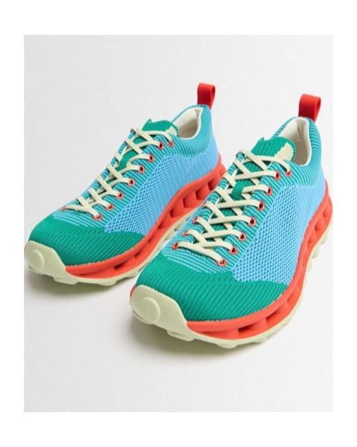 Sunnei Blue Camper X Collaboration Pelotissima Low-Top Lace-Up Sneakers for men