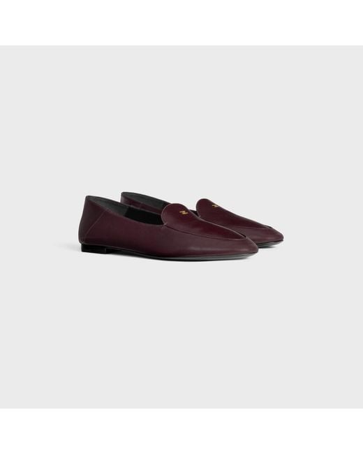 Céline Brown Aura Loafer