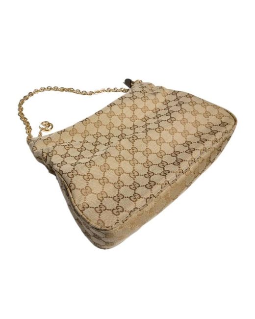 Gucci Natural Lady Lunetta Chain Medium Shoulder Bag