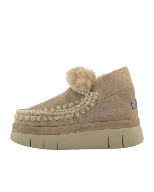 Mou Natural Bounce Welt Sneaker Suede