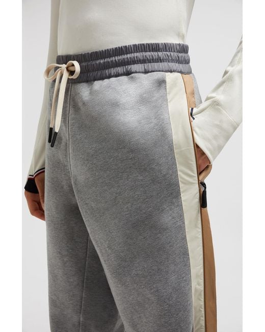 Moncler Gray Grenoble Drawstring Track Pants for men
