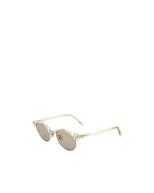 Tom Ford White Full Frame Sunglasses for men