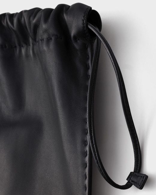 Prada Black Wish Nappa Leather Pouch