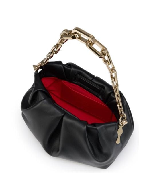 Christian Louboutin Black Eva Chain Small Shoulder Bag