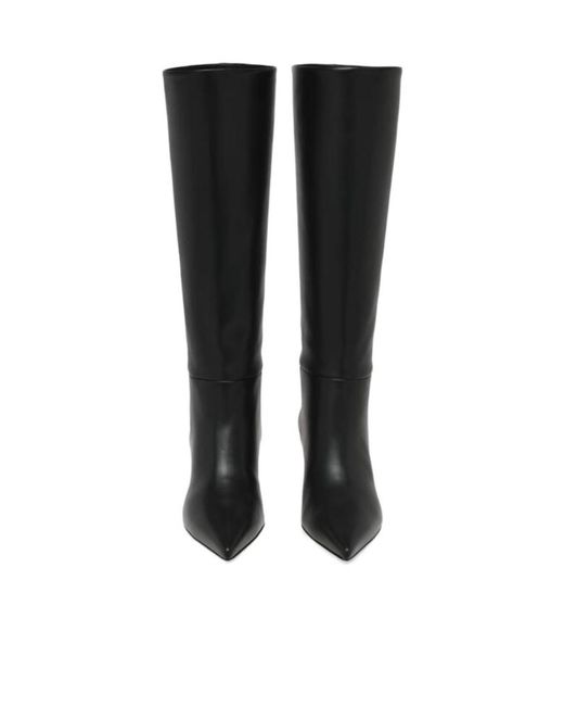 Gianvito Rossi Black 55Mm Joyce Pointed-Toe Boots