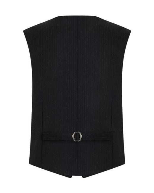 Blazé Milano Black V-Neck Vest