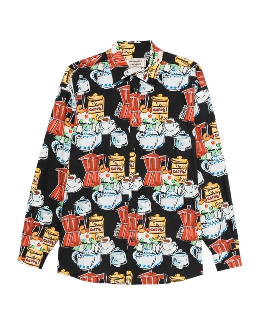 ALESSANDRO ENRIQUEZ Multicolor Printed Shirt