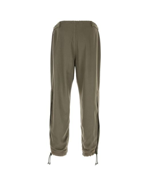 Magliano Green Pocket Detail Cargo Pants for men