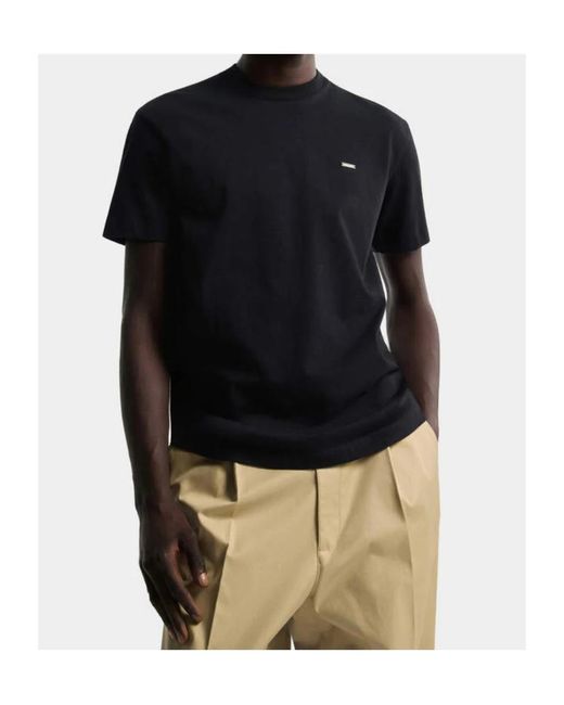 DSquared² Blue Logo Plaque Cool Fit T-Shirt for men