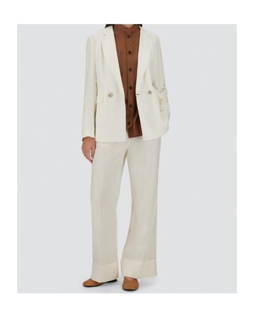 Herno White Blazer
