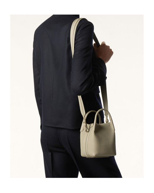 Loro Piana Natural Micro Bale Bag