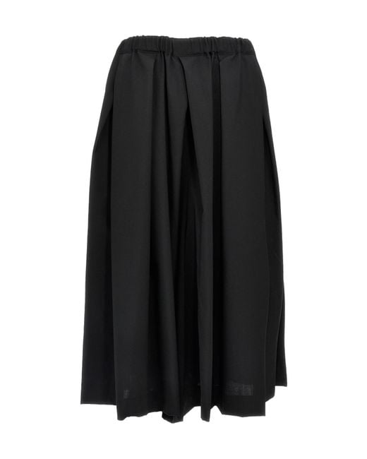 Comme des Garçons Black Wool Pants