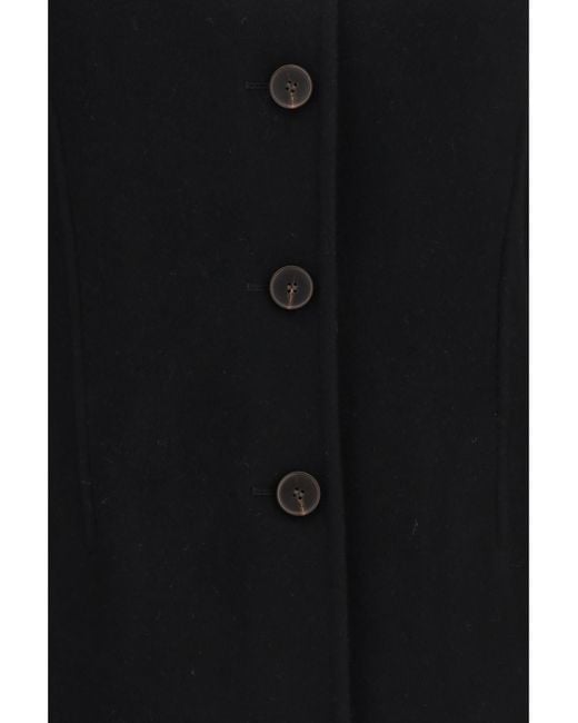 Rohe Black Oversized Sleeve Jacket