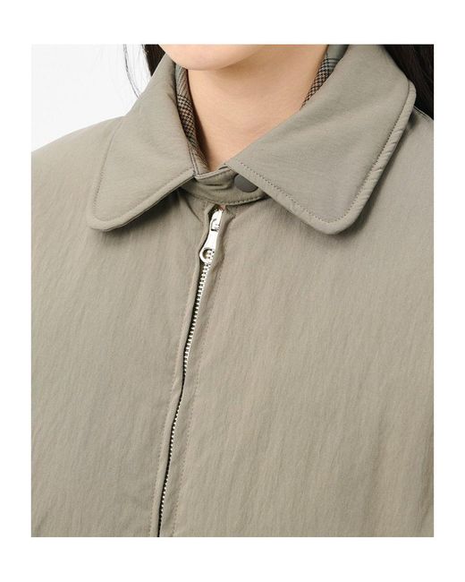 Our Legacy Blue Cropped Avenue Puffer Jacket