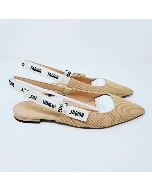 Dior Natural J'A Slingback Flat