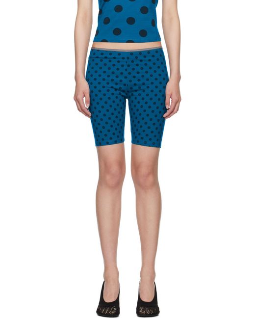 Paloma Wool Blue Polka Dot Shorts