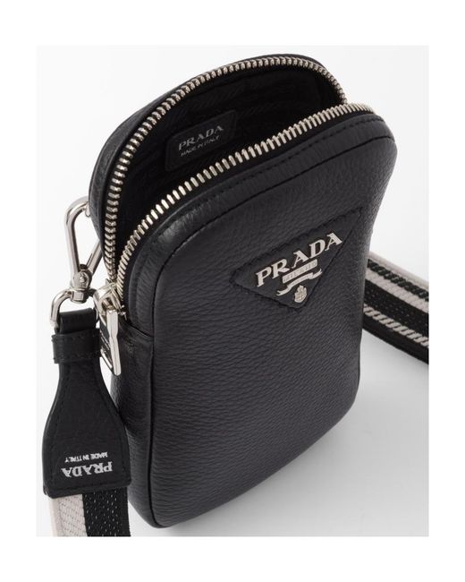 Prada Black Leather Mini-Bag