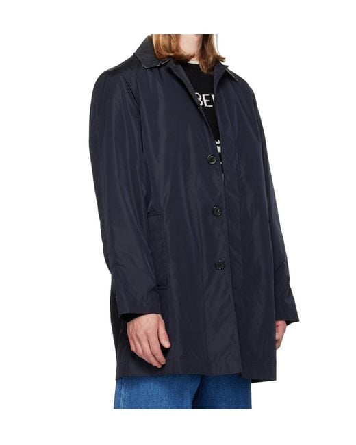 Burberry Blue Check Jacket for men