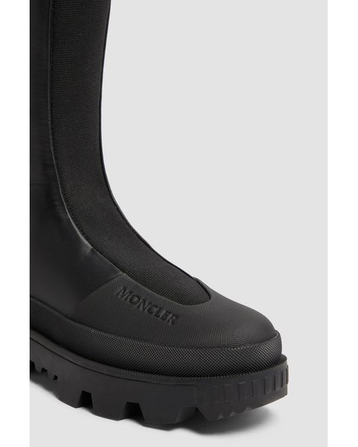 Moncler Black X Willow Smith Salix Leather Boots