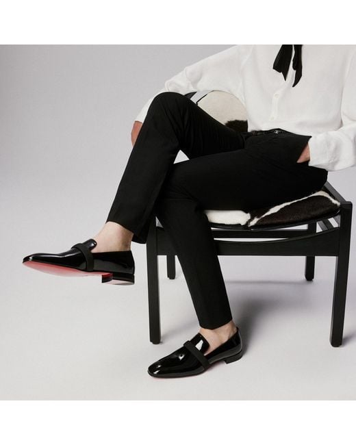 Christian Louboutin Black Dandydeco Loafers for men