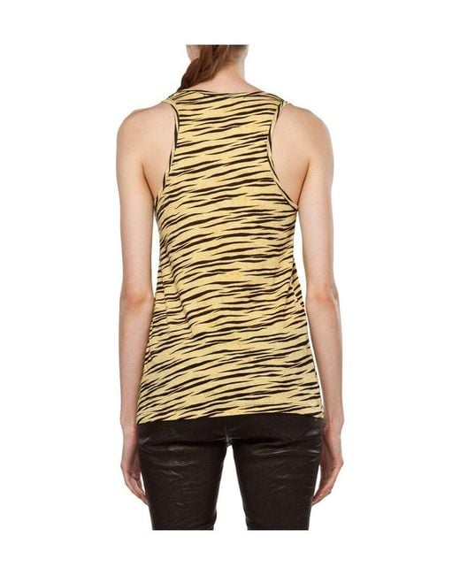 Proenza Schouler Natural Logo Printed Vest