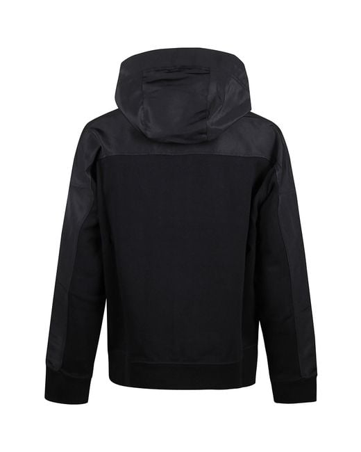 Givenchy Blue Zip-Up Hooded Windbreaker for men