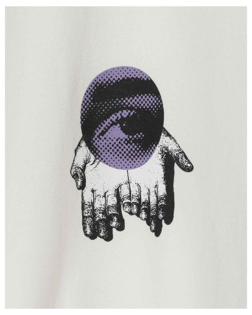 Undercover White Printed T-Shirt for men