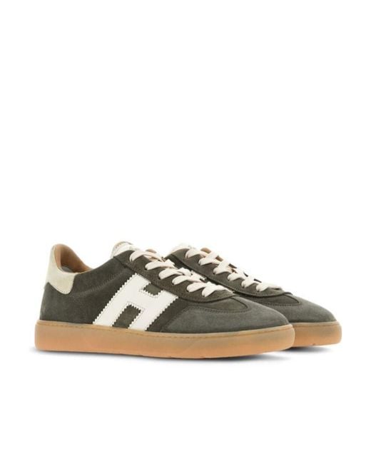 Hogan Green H647 Low-Top Sneakers for men