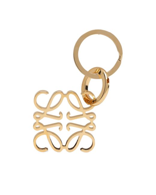 Loewe Metallic Logo Keychain