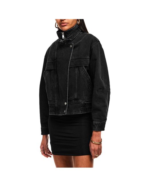 Isabel Marant Black Cowboy Motorcycle Style Jacket