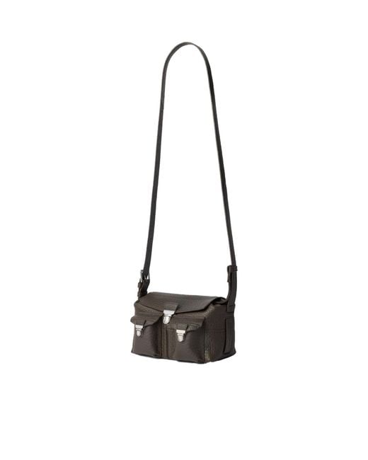 Lemaire White Mini Soft Gear Bag for men