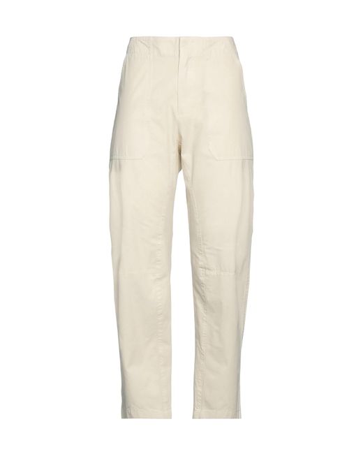 Rag & Bone Natural Solid Straight-Leg Pants