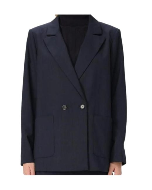 A.P.C. Blue Long Sleeve Suit