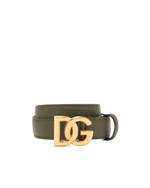 Dolce & Gabbana Multicolor Dg Buckled Belt