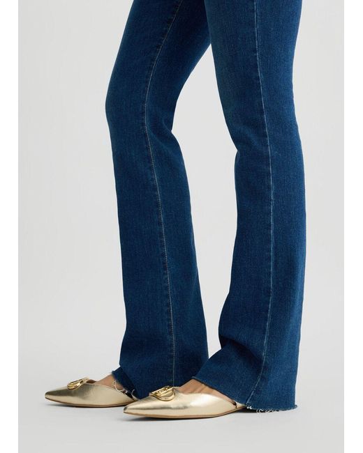 Liu Jo Blue Bell-Bottom Jeans