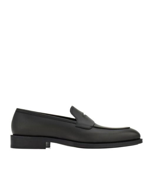 Ferragamo Black Penny Loafer