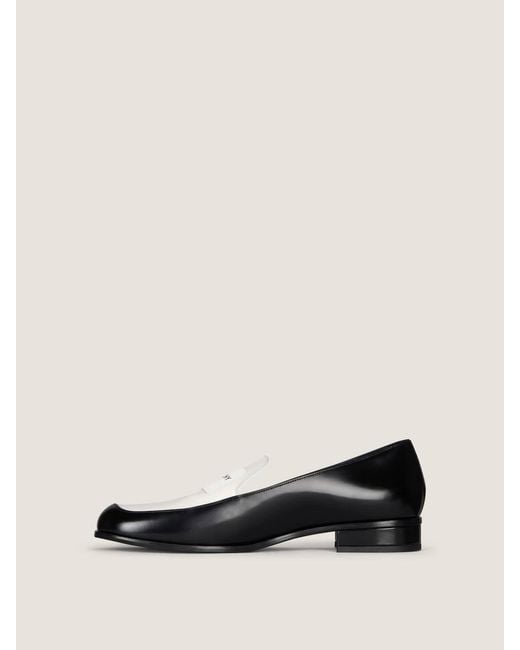 Givenchy Black Tux Bicolor Loafers