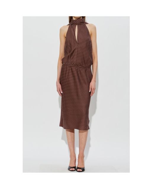 Posse Purple Polka Dot Dress