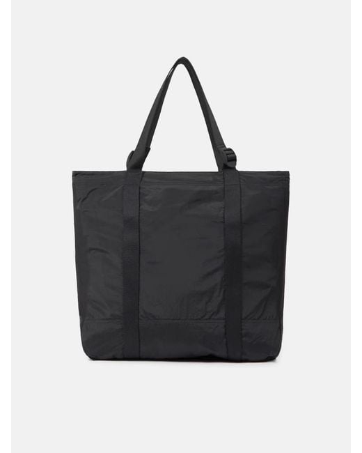 Stone Island Black Logo Detail Top Handle Bag for men