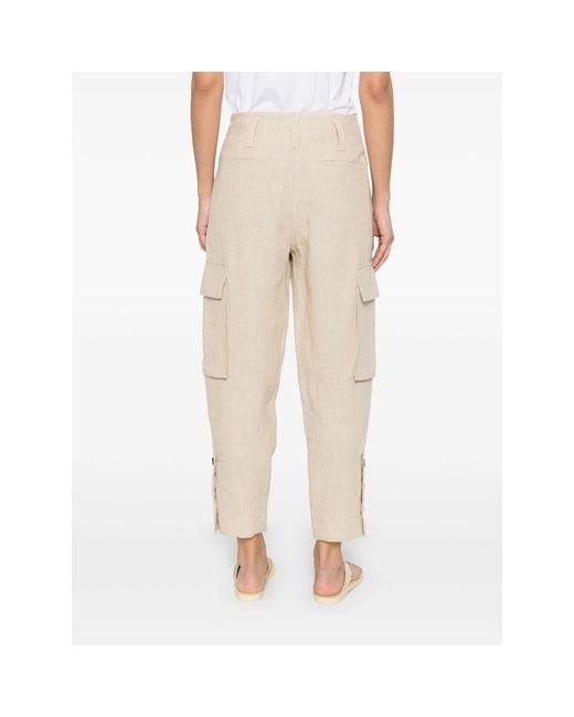 Brunello Cucinelli Natural Explorer Panama Pants
