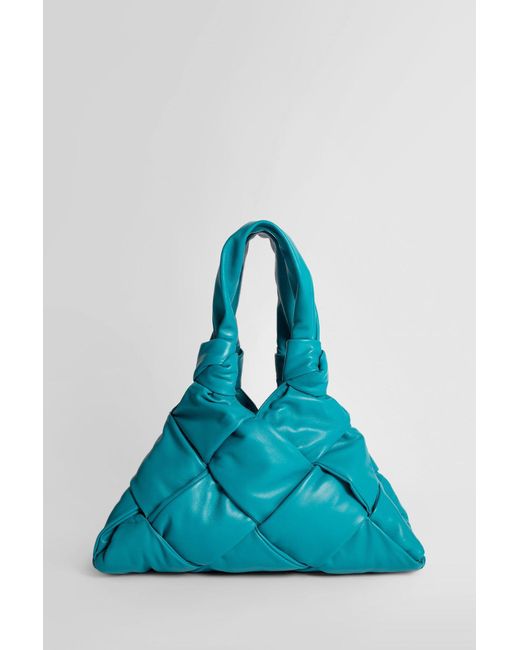 Bottega Veneta Blue Padded Tote Bag