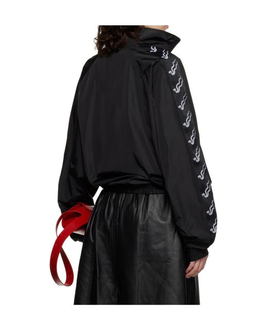 Lu'u Dan Black Windproof Long-Sleeved Ld Casual Jacket for men
