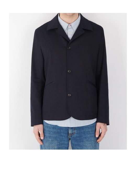 Paul Smith Blue Ps Paul Smith Single-Breasted Blazer for men