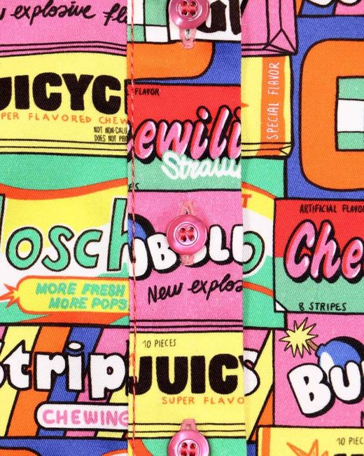 Moschino Multicolor Printed Dress