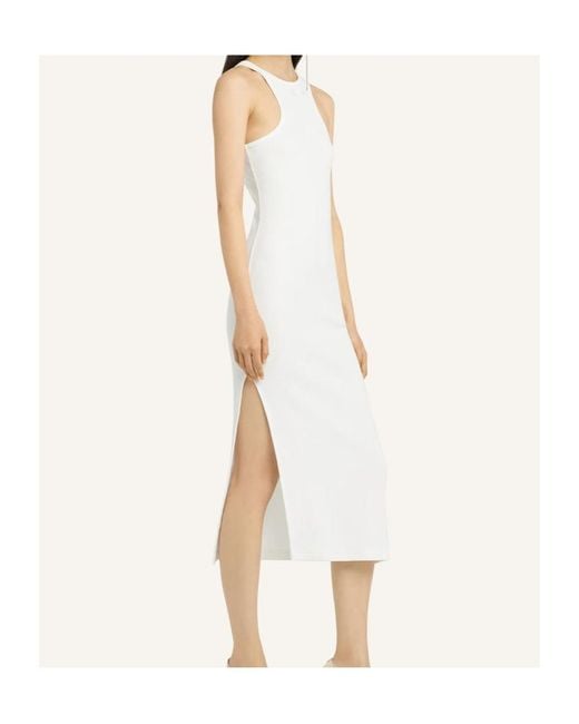 Courreges White Courrèges Racerback Jersey Midi Dress