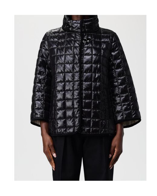 Fay Black Quilted Gancio Jacket