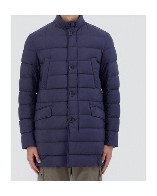 Herno Blue Il Cappotto for men